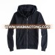 High quality man bulk xxxxl long sleeved zipper hoodie